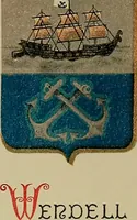 Picture 100 of 386 from America heraldica : a compilation of coats of arms, crests and mottoes of prominent American families settled in this country before 1800 (1887), leaf 70