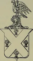 Picture 102 of 386 from America heraldica : a compilation of coats of arms, crests and mottoes of prominent American families settled in this country before 1800 (1887), leaf 77