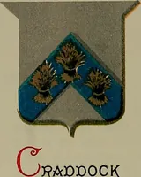 An illustration from America heraldica : a compilation of coats of arms, crests and mottoes of prominent American families settled in this country before 1800 (1887)