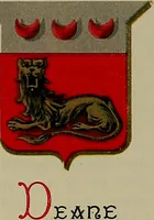 Picture 110 of 386 from America heraldica : a compilation of coats of arms, crests and mottoes of prominent American families settled in this country before 1800 (1887), leaf 80