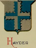 Picture 112 of 386 from America heraldica : a compilation of coats of arms, crests and mottoes of prominent American families settled in this country before 1800 (1887), leaf 80