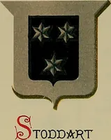 Picture 113 of 386 from America heraldica : a compilation of coats of arms, crests and mottoes of prominent American families settled in this country before 1800 (1887), leaf 80