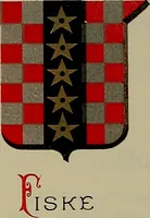 An illustration from America heraldica : a compilation of coats of arms, crests and mottoes of prominent American families settled in this country before 1800 (1887)