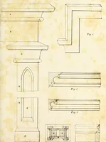 An illustration from The American architect : comprising original designs of cheap country and village residences, with details, specifications, plans and directions, and an estimate of the cost of each design (1849)