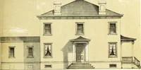 An illustration from The American architect : comprising original designs of cheap country and village residences, with details, specifications, plans and directions, and an estimate of the cost of each design (1849)