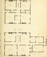 An illustration from The American architect : comprising original designs of cheap country and village residences, with details, specifications, plans and directions, and an estimate of the cost of each design (1849)