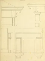 An illustration from The American architect : comprising original designs of cheap country and village residences, with details, specifications, plans and directions, and an estimate of the cost of each design (1849)