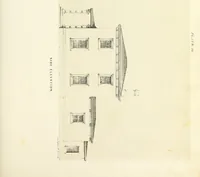 An illustration from The American architect : comprising original designs of cheap country and village residences, with details, specifications, plans and directions, and an estimate of the cost of each design (1849)