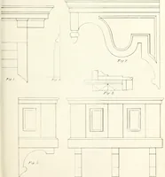An illustration from The American architect : comprising original designs of cheap country and village residences, with details, specifications, plans and directions, and an estimate of the cost of each design (1849)