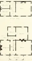 An illustration from The American architect : comprising original designs of cheap country and village residences, with details, specifications, plans and directions, and an estimate of the cost of each design (1849)