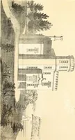 An illustration from The American architect : comprising original designs of cheap country and village residences, with details, specifications, plans and directions, and an estimate of the cost of each design (1849)