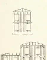 An illustration from The American architect : comprising original designs of cheap country and village residences, with details, specifications, plans and directions, and an estimate of the cost of each design (1849)