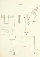 An illustration from The American architect : comprising original designs of cheap country and village residences, with details, specifications, plans and directions, and an estimate of the cost of each design (1849)