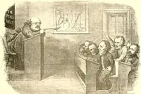 An illustration from American caricatures pertaining to the Civil War (1918)