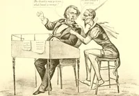 Picture 78 of 93 from American caricatures pertaining to the Civil War (1918), leaf 144