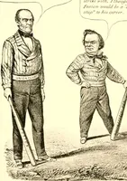 Picture 17 of 93 from American caricatures pertaining to the Civil War (1918), leaf 38