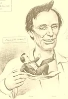 Picture 27 of 93 from American caricatures pertaining to the Civil War (1918), leaf 54