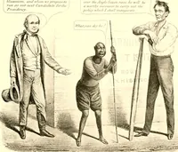 Picture 33 of 93 from American caricatures pertaining to the Civil War (1918), leaf 64