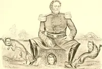 Picture 38 of 93 from American caricatures pertaining to the Civil War (1918), leaf 72