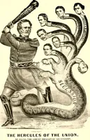 Picture 39 of 93 from American caricatures pertaining to the Civil War (1918), leaf 74