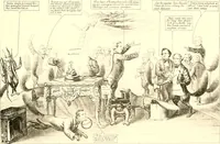 Picture 40 of 93 from American caricatures pertaining to the Civil War (1918), leaf 76