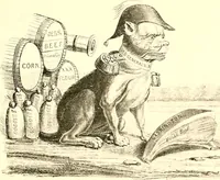 Picture 43 of 93 from American caricatures pertaining to the Civil War (1918), leaf 82