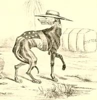 Picture 44 of 93 from American caricatures pertaining to the Civil War (1918), leaf 82