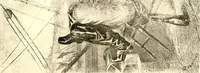 An illustration from American caricatures pertaining to the Civil War (1918)