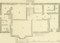 An illustration from The American cottage builder : a series of designs, plans, and specifications, from $200 to $20,000, for homes for the people ; together with warming, ventilation, drainage, painting and landscape gardening (1876)