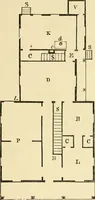 An illustration from The American cottage builder : a series of designs, plans, and specifications, from $200 to $20,000, for homes for the people ; together with warming, ventilation, drainage, painting and landscape gardening (1876)