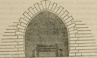 An illustration from The American cottage builder: a series of designs, plans, and specifications, from $200 to $20,000. For homes for the people. Together with warming, ventilation, drainage, painting, and landscape gardening (1854)