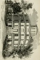 An illustration from The American cottage builder: a series of designs, plans, and specifications, from $200 to $20,000. For homes for the people. Together with warming, ventilation, drainage, painting, and landscape gardening (1854)