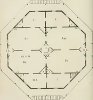 An illustration from The American cottage builder: a series of designs, plans, and specifications, from $200 to $20,000. For homes for the people. Together with warming, ventilation, drainage, painting, and landscape gardening (1854)