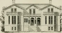 Picture 35 of 53 from The American cottage builder: a series of designs, plans, and specifications, from $200 to $20,000. For homes for the people. Together with warming, ventilation, drainage, painting, and landscape gardening (1854), leaf 244