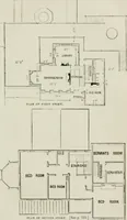 An illustration from The American cottage builder: a series of designs, plans, and specifications, from $200 to $20,000. For homes for the people. Together with warming, ventilation, drainage, painting, and landscape gardening (1854)