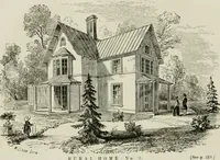 Picture 47 of 53 from The American cottage builder: a series of designs, plans, and specifications, from $200 to $20,000. For homes for the people. Together with warming, ventilation, drainage, painting, and landscape gardening (1854), leaf 332