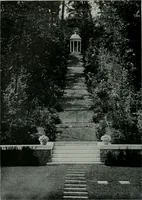 An illustration from American country houses of to-day; an illustrated account of some excellent houses built and gardens planted during the last few years, showing unmistakable influence of the modern trend in ideals architectural (1915)