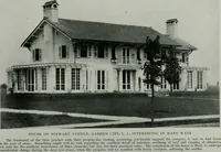 Picture 140 of 334 from American country houses of to-day; an illustrated account of some excellent houses built and gardens planted during the last few years, showing unmistakable influence of the modern trend in ideals architectural (1915), leaf 193