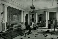 An illustration from American country houses of to-day; an illustrated account of some excellent houses built and gardens planted during the last few years, showing unmistakable influence of the modern trend in ideals architectural (1915)