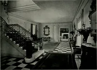 An illustration from American country houses of to-day; an illustrated account of some excellent houses built and gardens planted during the last few years, showing unmistakable influence of the modern trend in ideals architectural (1915)