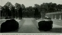 Picture 176 of 334 from American country houses of to-day; an illustrated account of some excellent houses built and gardens planted during the last few years, showing unmistakable influence of the modern trend in ideals architectural (1915), leaf 245