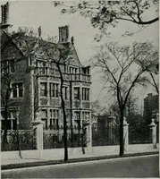 An illustration from American country houses of to-day; an illustrated account of some excellent houses built and gardens planted during the last few years, showing unmistakable influence of the modern trend in ideals architectural (1915)