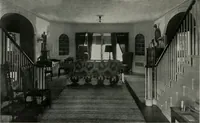 An illustration from American country houses of to-day; an illustrated account of some excellent houses built and gardens planted during the last few years, showing unmistakable influence of the modern trend in ideals architectural (1915)