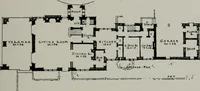 An illustration from American country houses of to-day; an illustrated account of some excellent houses built and gardens planted during the last few years, showing unmistakable influence of the modern trend in ideals architectural (1915)