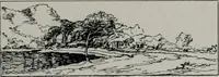 An illustration from American country houses of to-day; an illustrated account of some excellent houses built and gardens planted during the last few years, showing unmistakable influence of the modern trend in ideals architectural (1915)