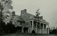 An illustration from American country houses of to-day; an illustrated account of some excellent houses built and gardens planted during the last few years, showing unmistakable influence of the modern trend in ideals architectural (1915)
