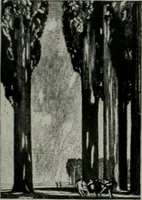 An illustration from American country houses of to-day; an illustrated account of some excellent houses built and gardens planted during the last few years, showing unmistakable influence of the modern trend in ideals architectural (1915)