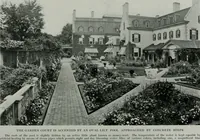 Picture 257 of 334 from American country houses of to-day; an illustrated account of some excellent houses built and gardens planted during the last few years, showing unmistakable influence of the modern trend in ideals architectural (1915), leaf 345