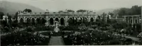 An illustration from American country houses of to-day; an illustrated account of some excellent houses built and gardens planted during the last few years, showing unmistakable influence of the modern trend in ideals architectural (1915)