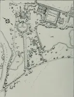 An illustration from American country houses of to-day; an illustrated account of some excellent houses built and gardens planted during the last few years, showing unmistakable influence of the modern trend in ideals architectural (1915)
